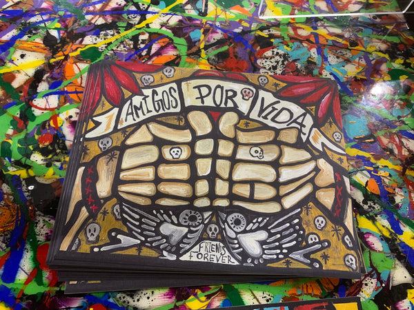 8x10 Print- Amigos Por Vida