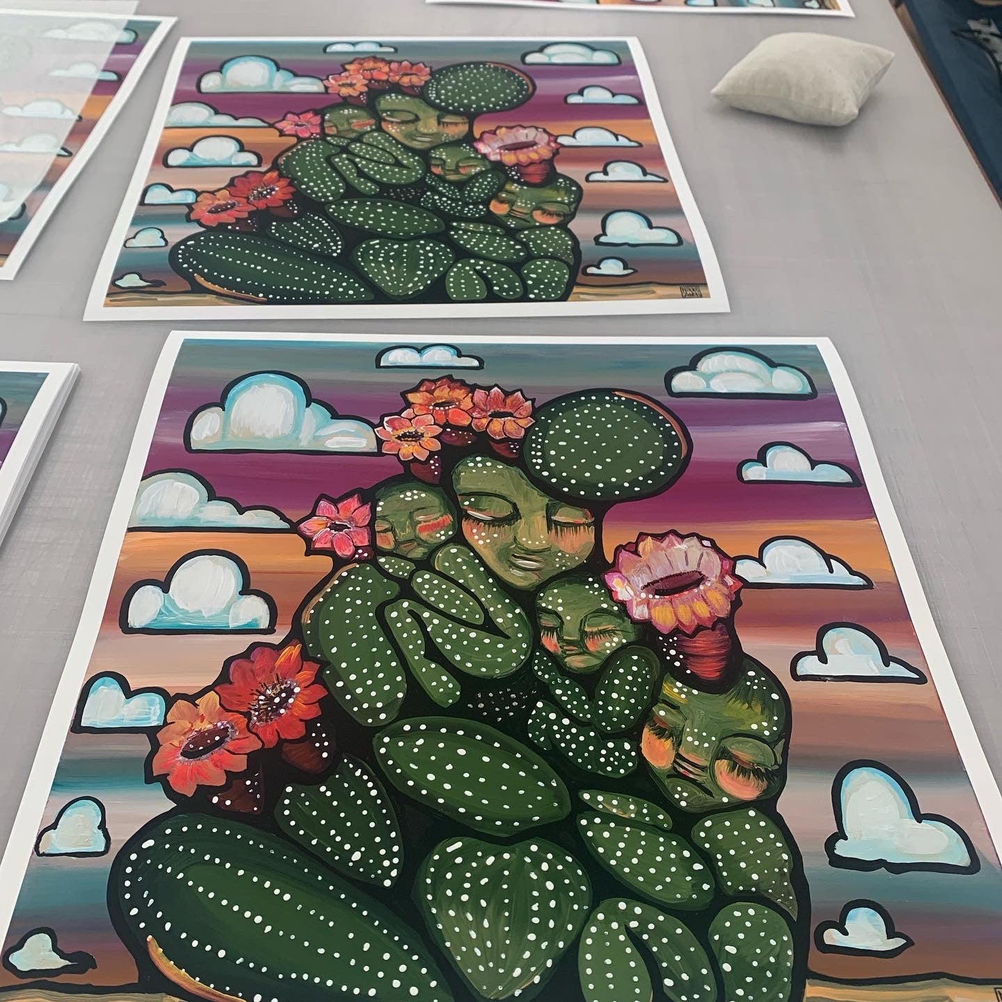 Print Cactus Mother Giclée