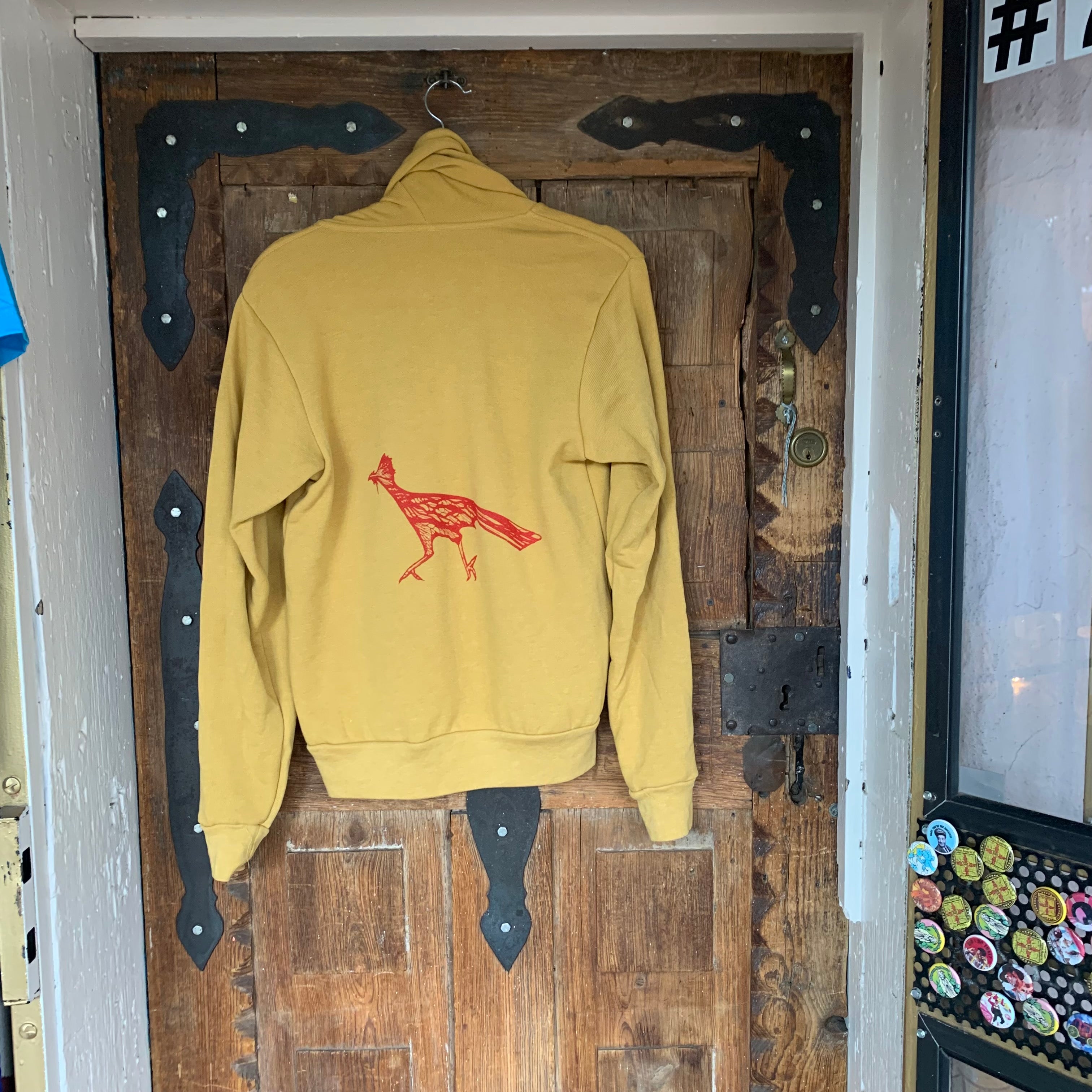 Roadrunner Zip up Hoody- heather mustard – Nikkizabickis