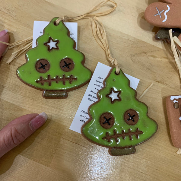 Zombie Christmas Tree ornament
