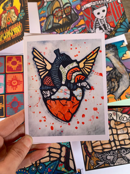 Patchwork Heart Greeting Card