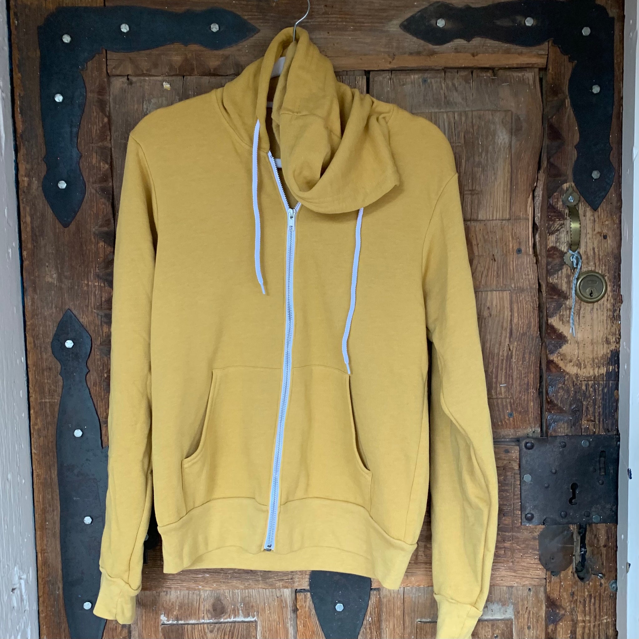 Roadrunner Zip up Hoody heather mustard Nikkizabickis